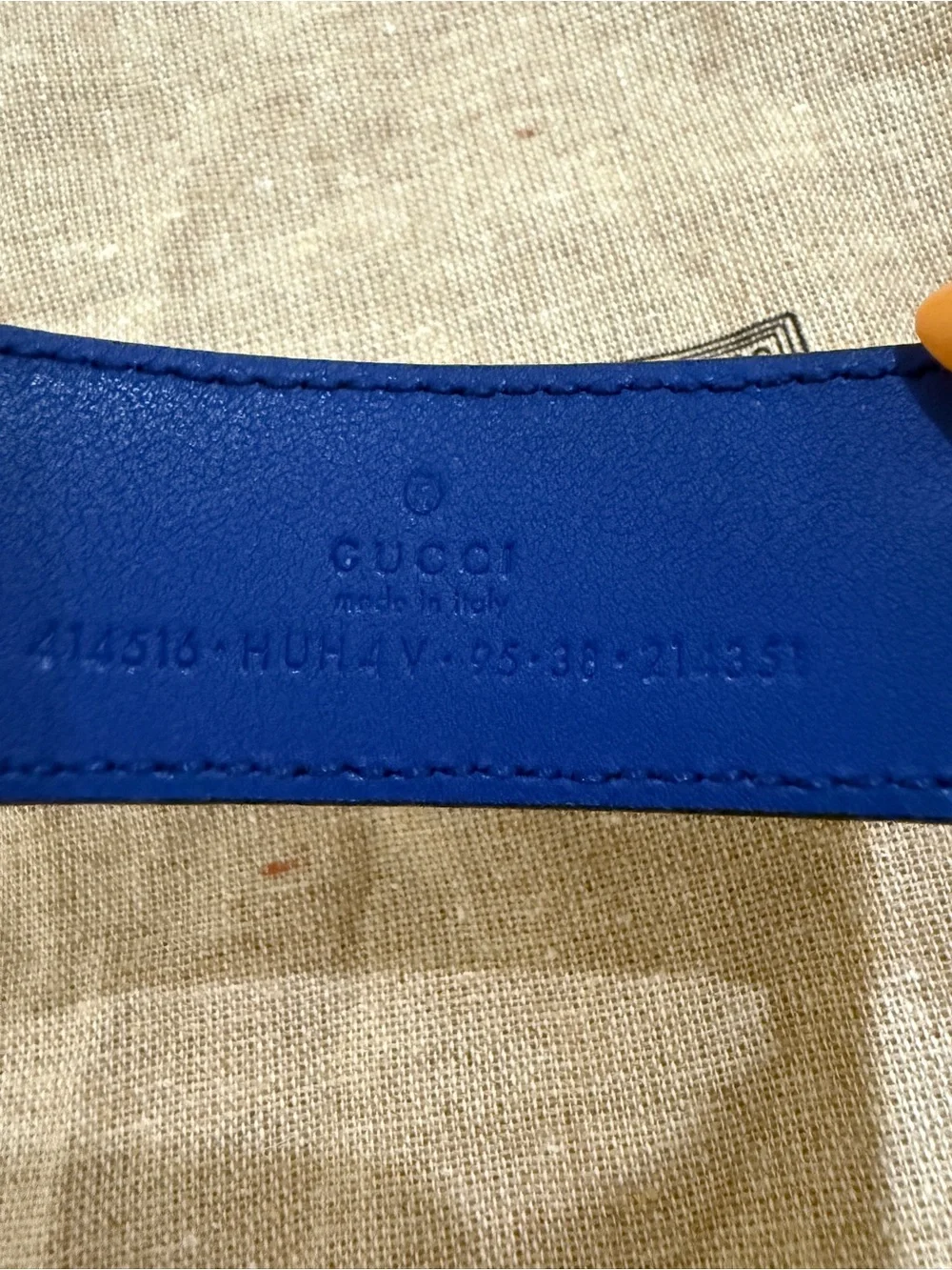 Gucci GG Supreme Monogram Belt